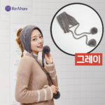 레아하브(ReAhav) 여성용 꽈배기 니트 귀도리 이어머프 겨울 방한 귀마개